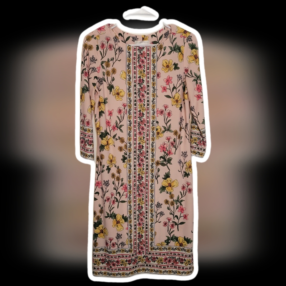 London Times Floral Print Dress Size 8